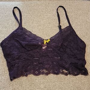 Cosmopolitan purple layering bralette
